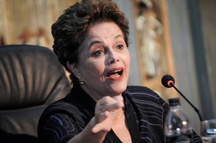 Dilma Rousseff (archivo, diciembre de 2017). · Foto: Javier Calvelo, adhocFOTOS