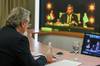 Alberto Fernández durante la primera Cumbre del Mercosur celebrada en video conferencia, este jueves, en la residencia presidencial de Olivos, en Buenos Aires. · Foto: Esteban Collazo, presidencia argentina Alberto Fernández durante la primera Cumbre del Mercosur celebrada en video conferencia, este jueves, en la residencia presidencial de Olivos, en Buenos Aires. · Foto: Esteban Collazo, presidencia argentina