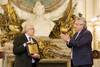 Adolfo Pérez Esquivel y Alberto Fernández, ayer, en la Casa Rosada, en Buenos Aires.
foto: esteban collazo, presidencia argentina, efe · Foto: Esteban Collazo, presidencia argentina, EFE Adolfo Pérez Esquivel y Alberto Fernández, ayer, en la Casa Rosada, en Buenos Aires.
foto: esteban collazo, presidencia argentina, efe · Foto: Esteban Collazo, presidencia argentina, EFE