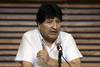 Evo Morales durante una conferencia de prensa, este jueves, en Buenos Aires. · Foto: Juan Mabromata, AFP Evo Morales durante una conferencia de prensa, este jueves, en Buenos Aires. · Foto: Juan Mabromata, AFP