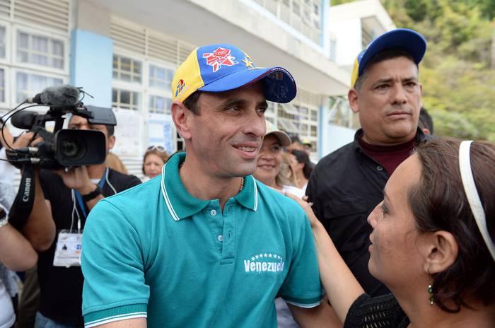 Henrique Capriles (archivo, octubre de 2017). · Foto: Federico Parra, AFP