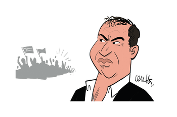 Foto principal del artículo 'Antisemitismo: Uruguay al borde de la Noche de los Cristales Rotos' · Ilustración: Cristian Moreira (MiLoco)