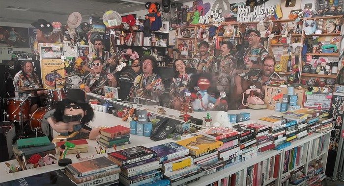 31 minutos en Tiny Desk Concerts. Foto:NPR Music, captura
