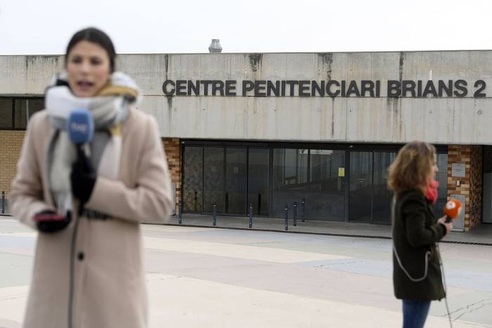 Cárcel de San Esteve Sesrovires, a 40 km de Barcelona, ​​donde se encuentra Dani Alves (archivo, febrero de 2023). · Foto: Josep Lago, AFP