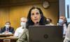 Azucena Arbeleche en la Comisión de Presupuesto (archivo, octubre de 2020). Azucena Arbeleche en la Comisión de Presupuesto (archivo, octubre de 2020).
