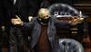 José Mujica se despide, este martes, en el Senado. José Mujica se despide, este martes, en el Senado.