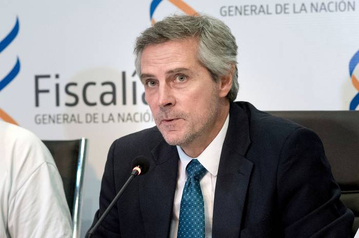 Fiscal Enrique Rodríguez (archivo, diciembre de 2019). · Foto: Ricardo Antúnez, adhocFOTOS