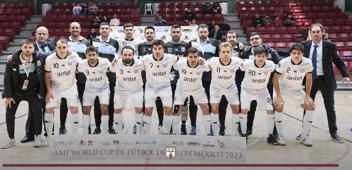 Selección uruguaya de futbol de salón. Foto: Facebook Federación Mexicana de Futsal.