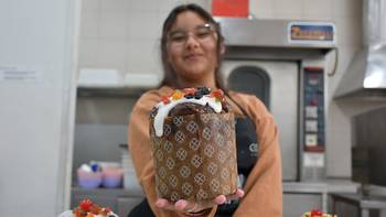 Un pan dulce de esperanza. Foto: Facebook Fundación Pérez Scremini.