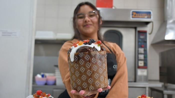 Un pan dulce de esperanza. Foto: Facebook Fundación Pérez Scremini.
