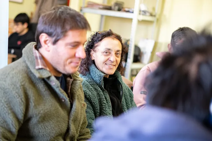 Federico Saredo y Mariana Sardi. · Foto: Santiago Fleitas
