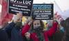 Movilización contra la LUC (archivo, setiembre de 2020). · Foto: Alessandro Maradei Movilización contra la LUC (archivo, setiembre de 2020). · Foto: Alessandro Maradei