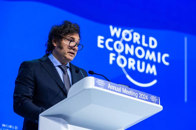 20250215 Milei y foro economico