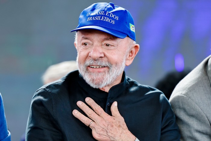 Luiz Inácio Lula da Silva, el 11 de julio, en Espírito Santo, Brasil · Foto: Ricardo Stutckert