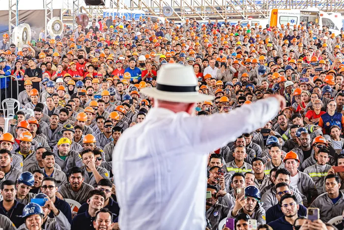 Luiz Inácio Lula da Silva, el 27 de mayo, en Juruá, Brasil. · Foto: Ricardo Stuckert, Presidencia de Brasil