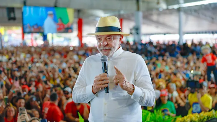 Luiz Inácio Lula da Silva, el 1º de agosto, en Salvador de Bahía. · Foto: Ricardo Stuckert, presidencia brasileña, AFP