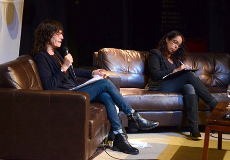Carmen Rodríguez y Débora Kantor, en el festival EduRíoNegro. Foto: Nato Rodríguez Carmen Rodríguez y Débora Kantor, en el festival EduRíoNegro. Foto: Nato Rodríguez