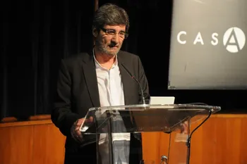 Jacques Aubergy (archivo, abril de 2012). · Foto: Casa de América, sin datos de autor