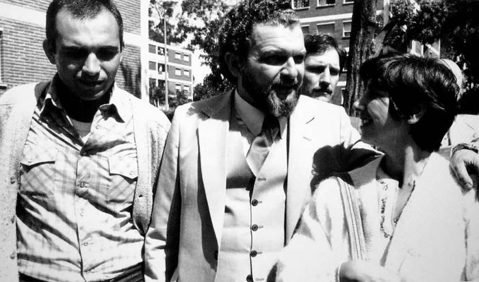 Universindo Rodríguez, Jair Kriske y Lilián Celiberti, año 1983, en Montevideo. Foto: Archivo Documental del Movimento de Justiça e Direitos Humanos.