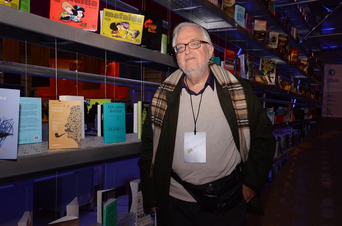 Daniel Divinsky (archivo, abril de 2013). · Foto: Secretaría de Cultura de la Nación, Argentina