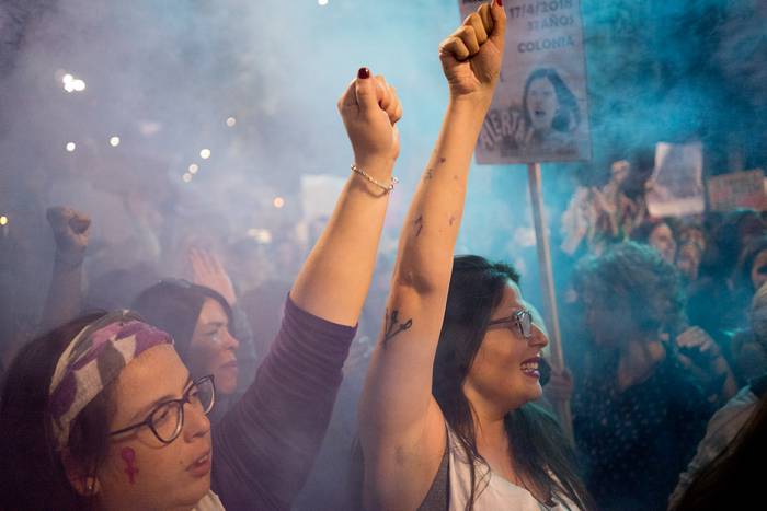 Foto principal del artículo 'El auge del movimiento feminista: Fotorreportaje del 8M' · Foto: Mariana Greif
