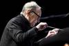 Ennio Morricone el 30 de noviembre de 2016, Helsinki.
Foto: Heikki Saukkomaa, Lehtikuva, AFP Ennio Morricone el 30 de noviembre de 2016, Helsinki.
Foto: Heikki Saukkomaa, Lehtikuva, AFP