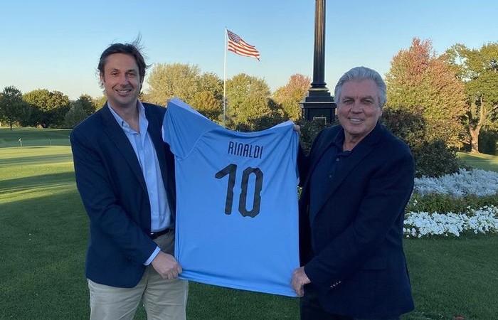 Andrés Durán y Louis Rinaldi. Foto: Embajada de Uruguay en Estados Unidos.