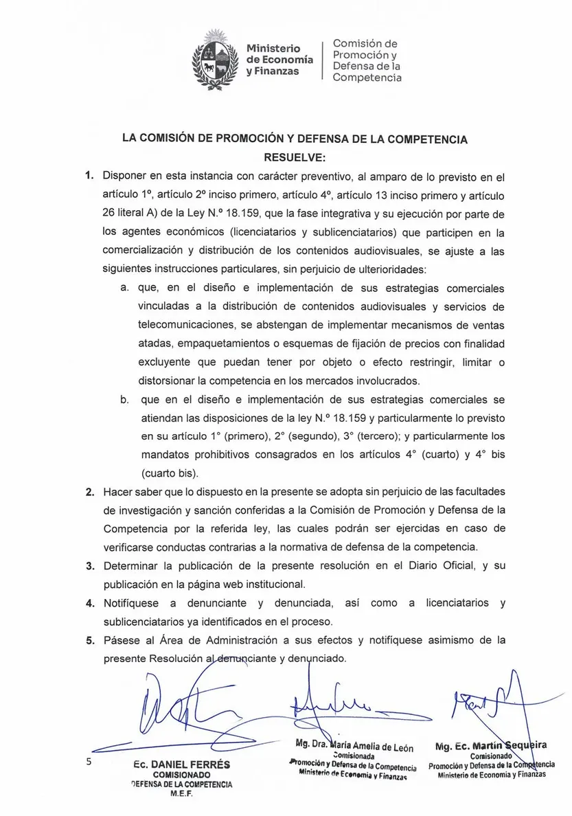 defensa de la competencia auf