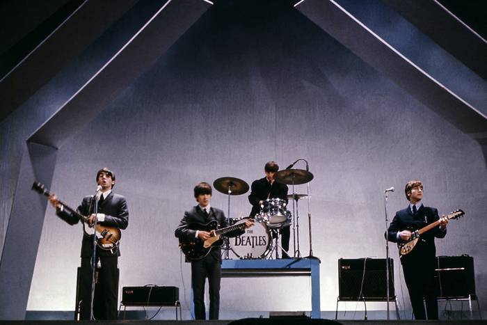 The Beatles, el 29 de julio de 1965, en Londres. · Foto: AFP