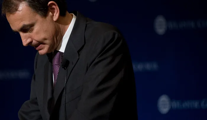 José Luis Rodríguez Zapatero, el 4 de febrero de 2010, en Washington. · Foto: Saul Loeb, AFP