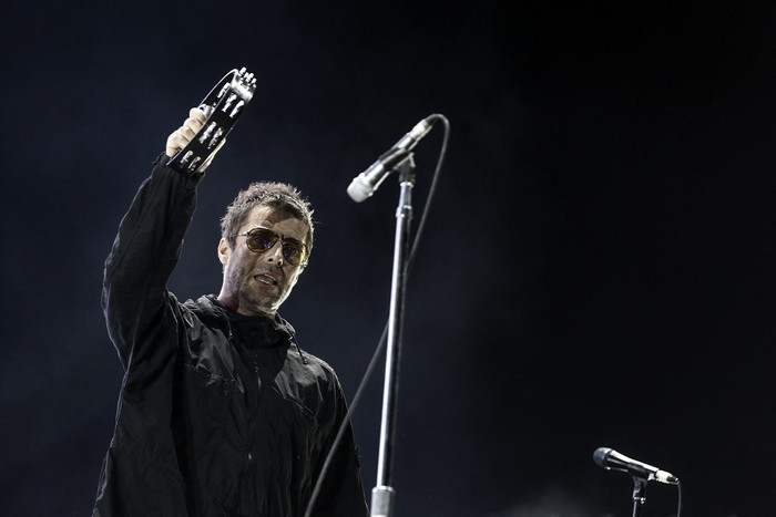 Liam Gallagher, durante un concierto en el parque Kucukciftlik en Estambul, Turquía (archivo, 2018). Foto: Serhat Cagdas, Agencia Anadolu, AFP