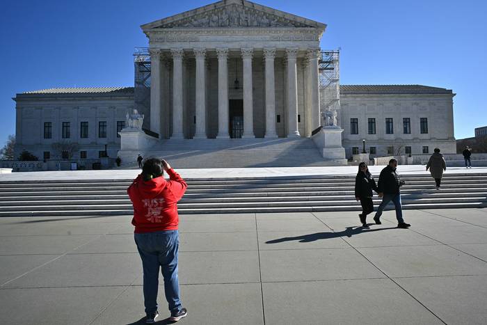 Corte Suprema de Estados Unidos en Washington, DC. · Foto: Mandel Ngan, AFP