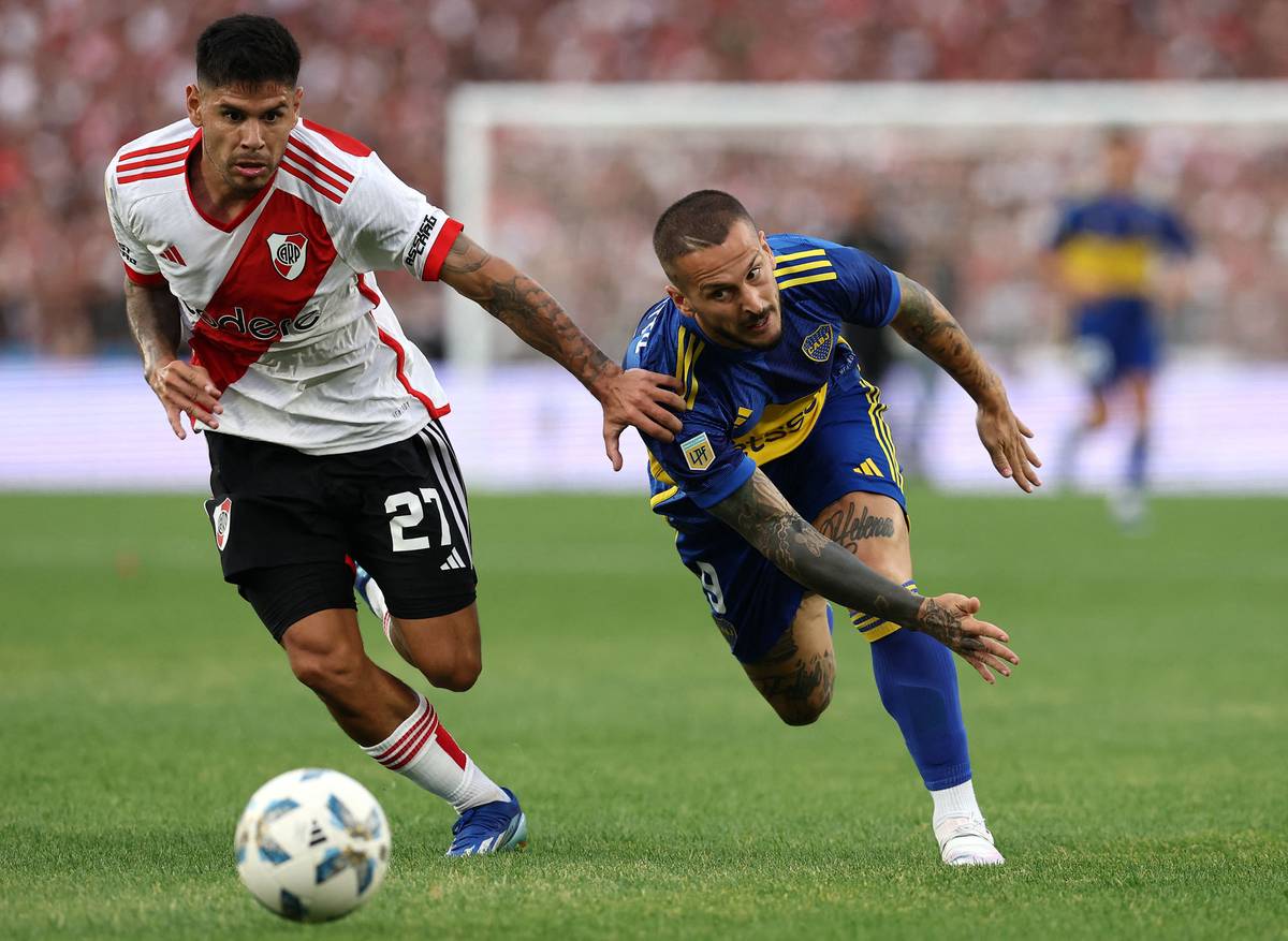 River Plate y Boca Juniors igualaron 1-1 en el Monumental