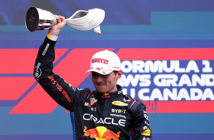 Max Verstappen, el 9 de junio, en Montreal, Canadá. · Foto: Charly Triballeau, AFP