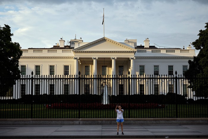 Casa Blanca, en Washington. Foto: Kevin Dietsch, Getty Images, AFP (archivo, julio de 2024).