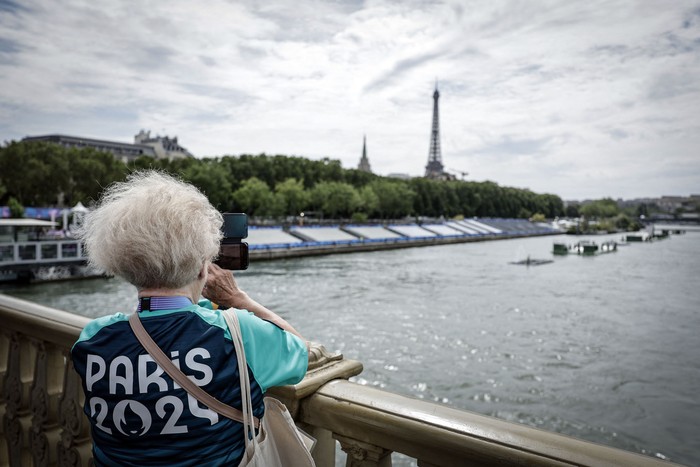Foto principal del artículo 'Juegos Olímpicos París 2024: gran inauguración gratuita sobre el río Sena' · Foto: Stephane D Sakutin, AFP