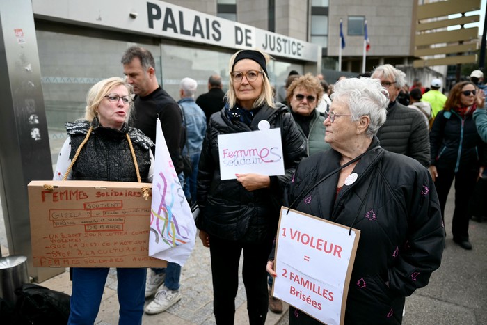 Movilización en Aviñon, el 16 de setiembre, al sur de Francia. · Foto: Cristopher Simon, AFP