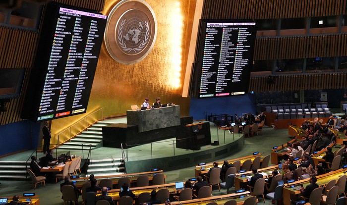 Sede de las Naciones Unidas en Nueva York. · Foto: Bryan R. Smith, AFP