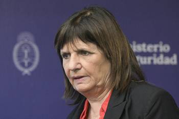 Patricia Bullrich (archivo, octubre de 2024). · Foto: Juan Mabromata,  AFP