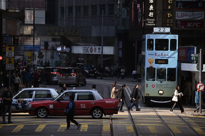 Hong Kong, el 16 de enero de 2025. Foto: Peter Parkis, AFP.