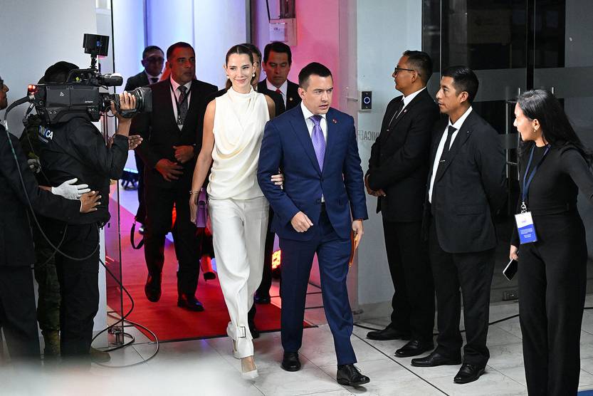 Ecuador ElectionDebateNoboa