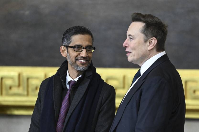 20250120 trump google - x, tesla
