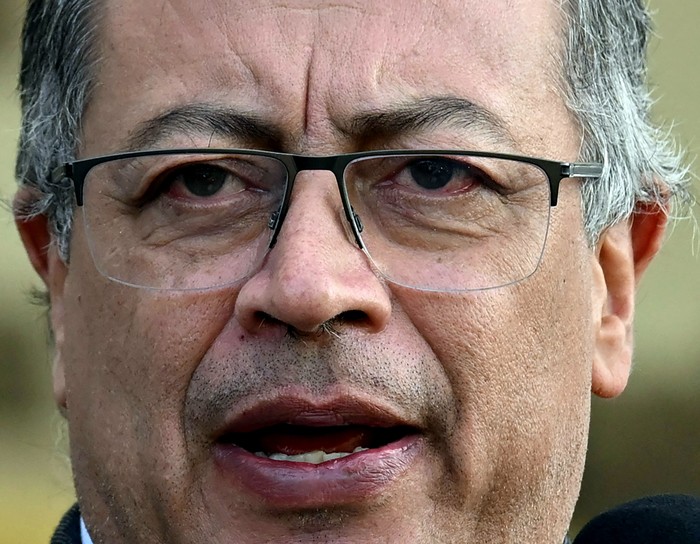 Gustavo Petro. · Foto: Raúl Arboleda, AFP