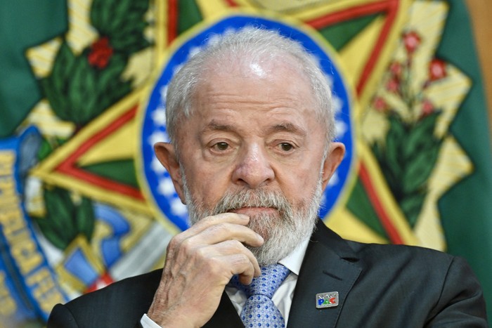 Luiz Inácio Lula da Silva en el Palacio de Planalto, el 29 de enero de 2025, en Brasilia. · Foto: Evaristo Sa, AFP