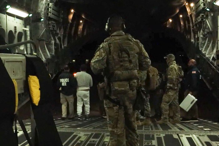 Estación Naval de la Bahía de Guantánamo, el 4 de febrero. Foto: Chad McNeeley / Departamento de Defensa de EE.UU./ AFP.