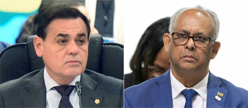 Ruben Ramírez y Albert Ramdin, OEA