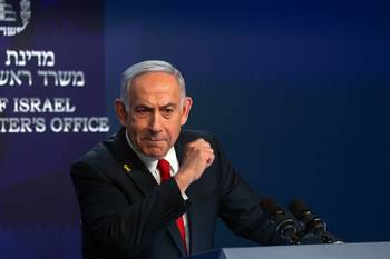Benjamin Netanyahu. · Foto: Ronen Zvulun, AFP