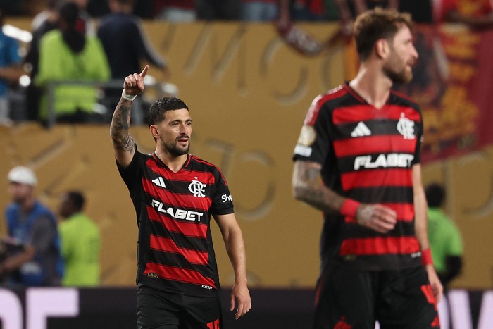 Giorgian de Arrascaeta, del Flamengo (archivo). · Foto: Franck Fife,  AFP