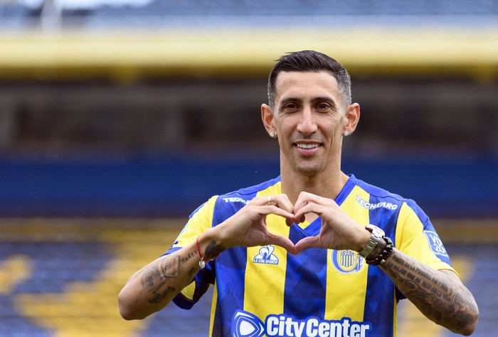 Ángel Di María. · Foto: Marcelo Manera, AFP