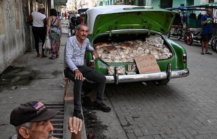 Ciudad de la Habana, el 11 de julio de 2025. · Foto: Yamil Lage, AFP Ciudad de la Habana, el 11 de julio de 2025. · Foto: Yamil Lage, AFP